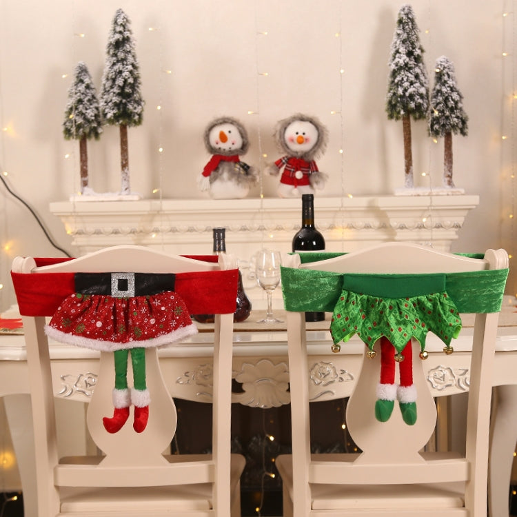 Christmas Chair Cover Decorations Christmas Table Party Ornaments