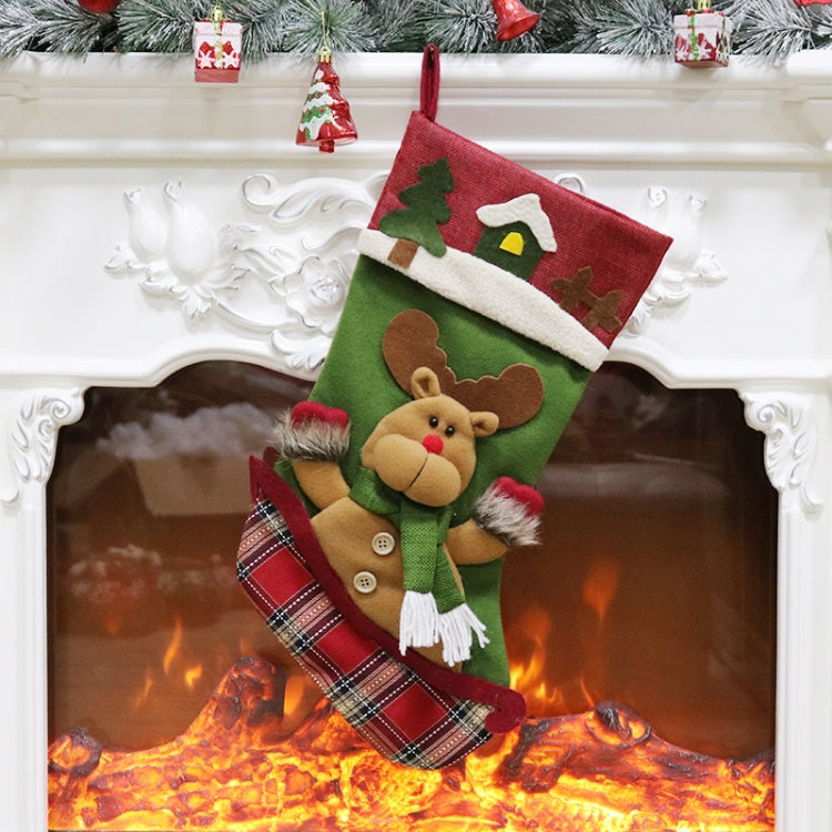 Christmas Socks Gift Bag Christmas Tree Pendant Decoration