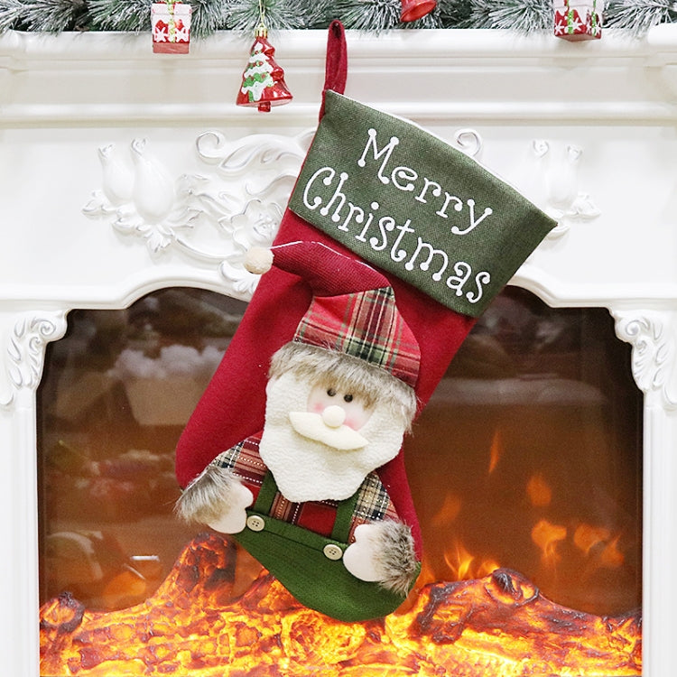 Christmas Socks Gift Bag Christmas Ornaments Gifts Candy Socks Pendant