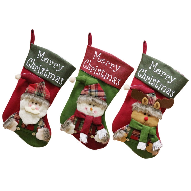 Christmas Socks Gift Bag Christmas Ornaments Gifts Candy Socks Pendant