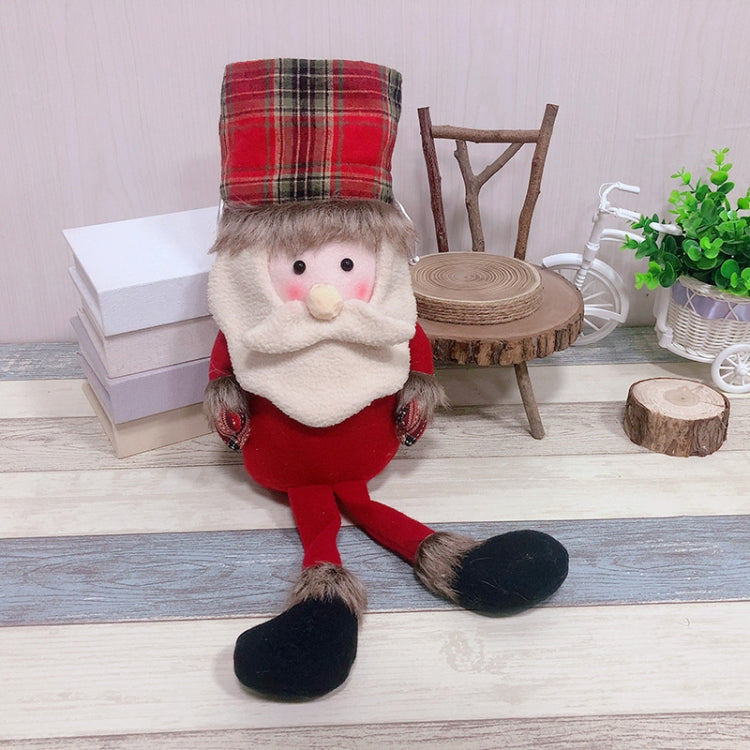 Christmas Drawstring Gift Bag Christmas Decorations Candy Gift Bag