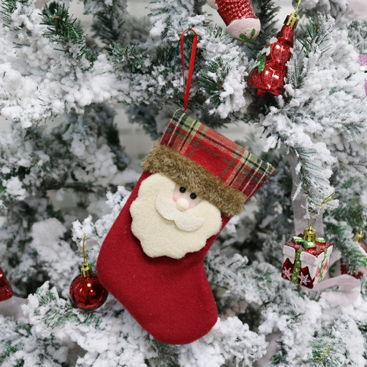 Christmas Socks Gift Bag Christmas Tree Pendant Decoration Socks Creative Christmas Gifts