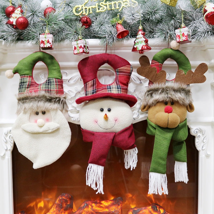 Christmas Door Hanging Decoration Christmas Window Decorations Door Knocker Ornaments Holiday Products