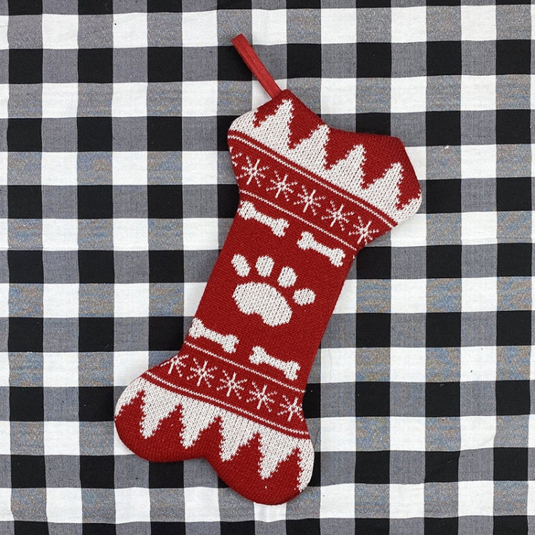 Christmas Decorations Christmas Bone Socks Gift Bag Pendant