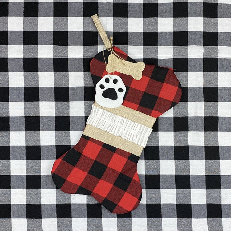 Christmas Decorations Christmas Socks Gift Bags Bones Pets Pendants