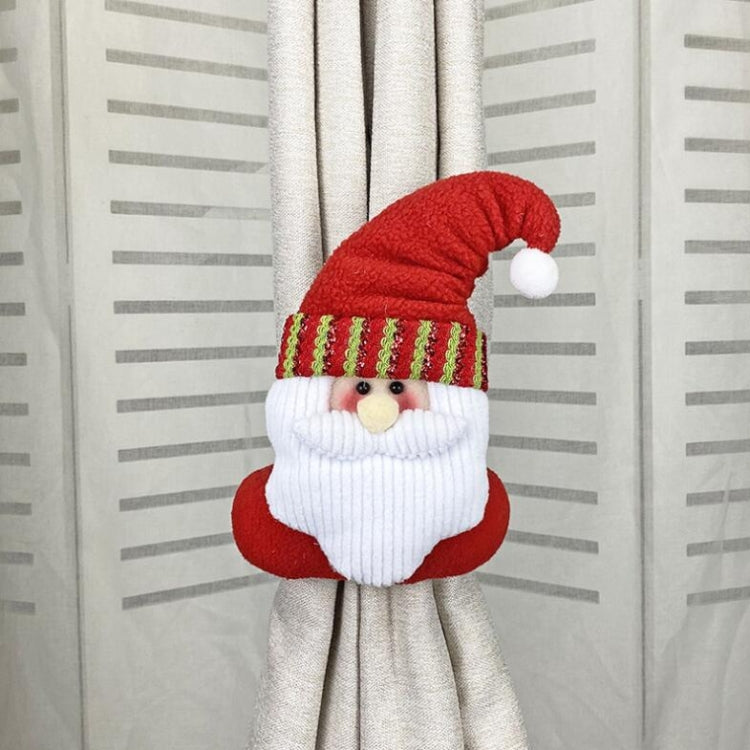 Christmas Creative Curtain Buckle Cartoon Doll Decoration Hotel Restaurant Decoration Doll Buckle Window Pendant