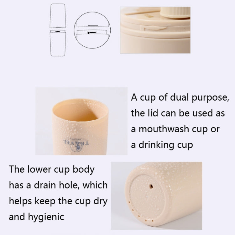 ETRAVEL Travel Toiletry Four-piece Set Travel Toothbrush Case