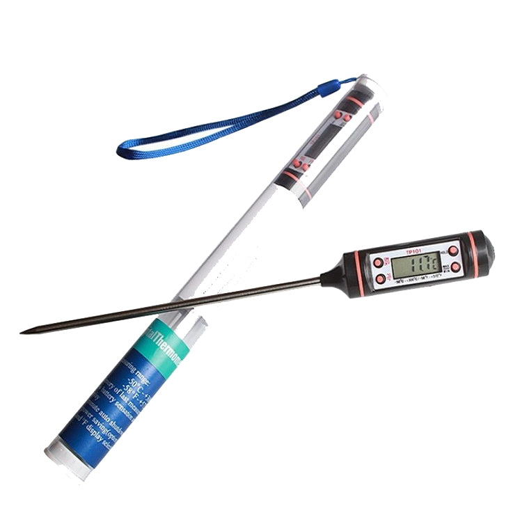 3 PCS Food Pen Type Thermometer Probe Type Electronic Digital Display Thermometer Liquid Barbecue Baking Oil Thermometer
