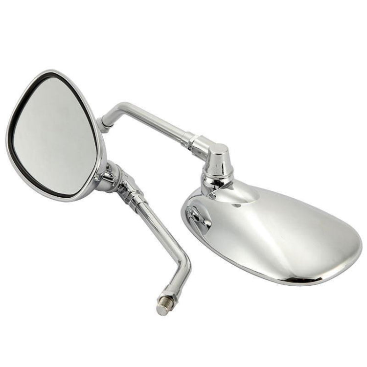 1 Pairs Motorcycle Electric Car Accessories Iron Rod Plating Mirror Rearview Mirror