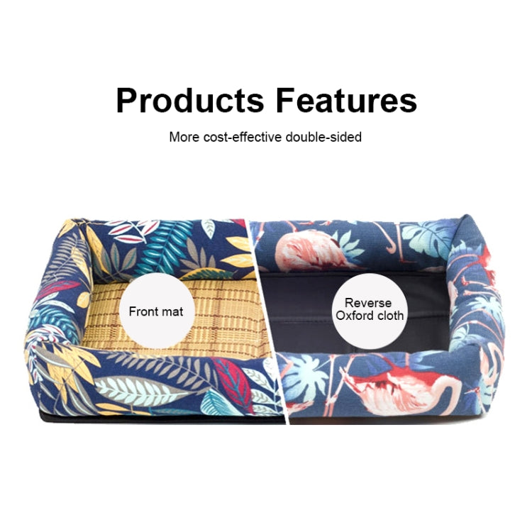 Summer Pet Non-removable Side Dog Mat Pet Bed