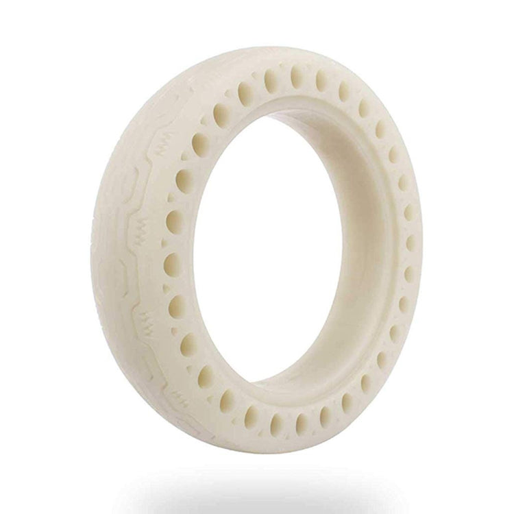 M0137 For Xiaomi Mijia M365 Electric Scooter Accessories 8.5 inch Shock-absorbing Pattern Honeycomb Solid Tire Fluorescent Tire