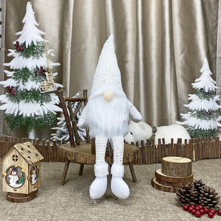 Christmas Decorations Dolls Faceless Elderly Dolls Window Decorations