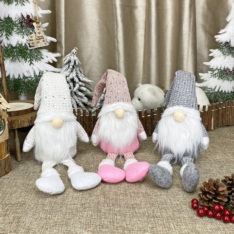 Christmas Decorations Dolls Faceless Elderly Dolls Window Decorations