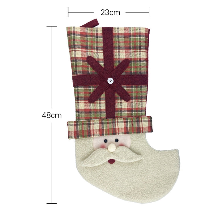 Christmas Stocking Gift Bag Children Gift Bag Christmas Tree Decoration Pendant