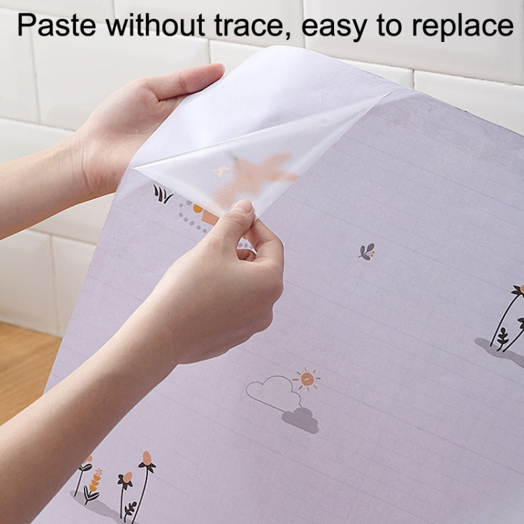 5 PCS Kitchen Cabinet Stove Range Hood Oil-Proof Self-Adhesive Sticker