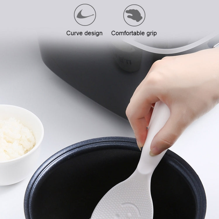 Creative Smile Face Rice Spoon Vertical Type Food Grade Kitchen Rice Cooker Spoon