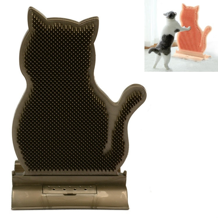 Fixed Door Seam Cat Rubbing Device Anti-itching & Hair Removal Massage Brush Pet Supplies