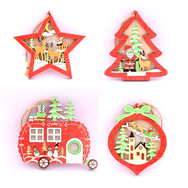 Christmas Decorations Christmas Tree Luminous Pendant