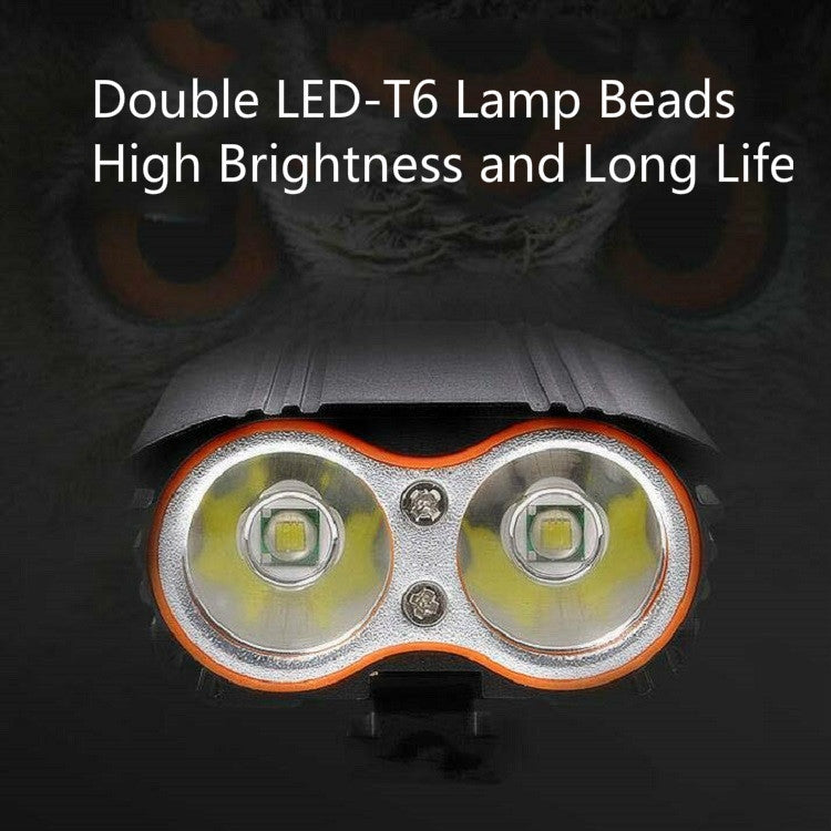 Bicycle Front Light USB Charging T6 Cycling Light Waterproof Mountain Bike Light