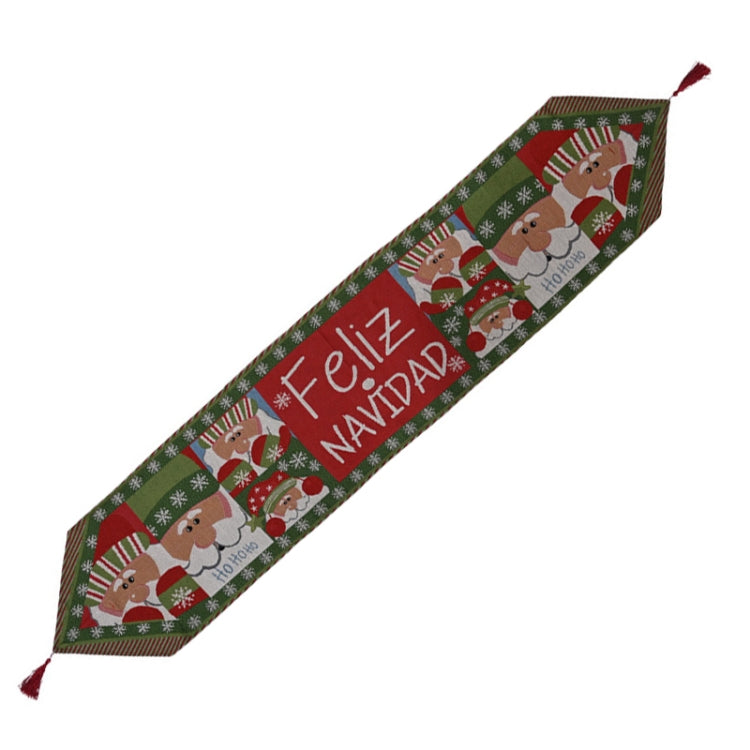 Creative Christmas Home Decoration Items Knitted Tablecloth Dining Table