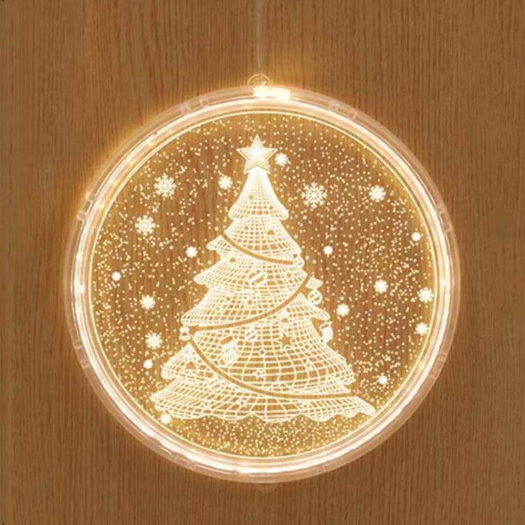 Christmas Decoration Light LED Holiday 3D Hanging Lamp