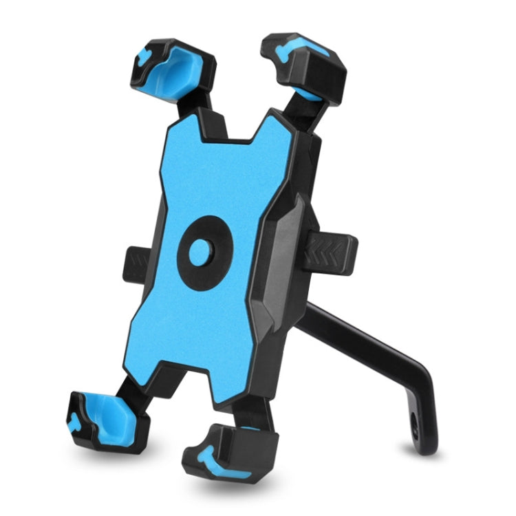 Electric Bicycle Mobile Phone Holder Can Be Rotated 360-degree Mobile Phone Holder Four-way Adjustment Bracket for Motorcycle