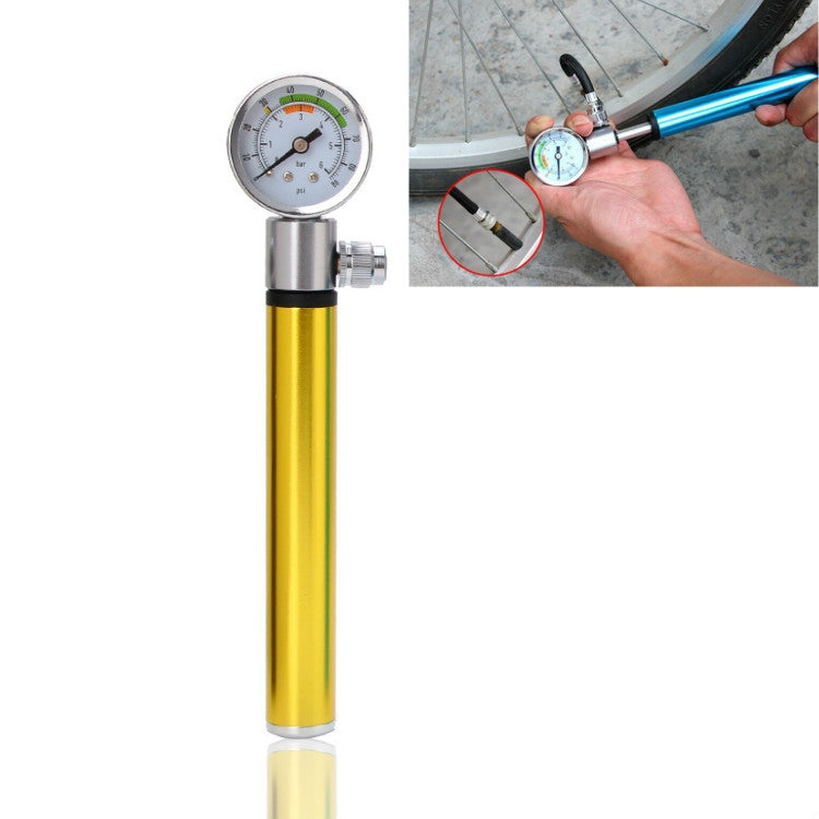 Bicycle Manual Mini Air Pump Bicycle Universal Air Pump Bicycle Outdoor Riding Portable Air Pump