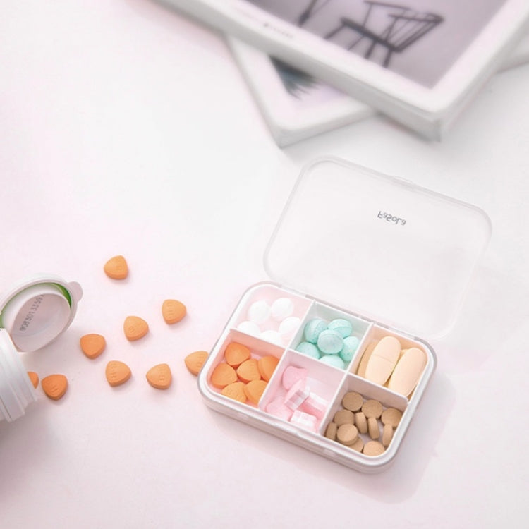 FaSoLa Pill Box Portable Dispensing Mini Medicine Sealed Box
