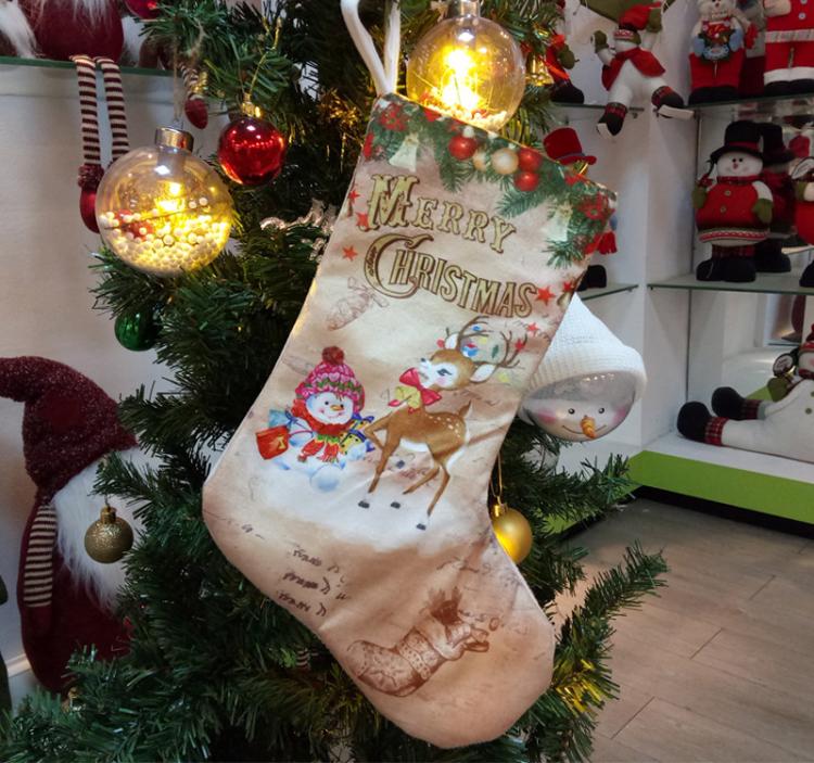 Christmas Stockings Pendant Christmas Decoration Gift Bag