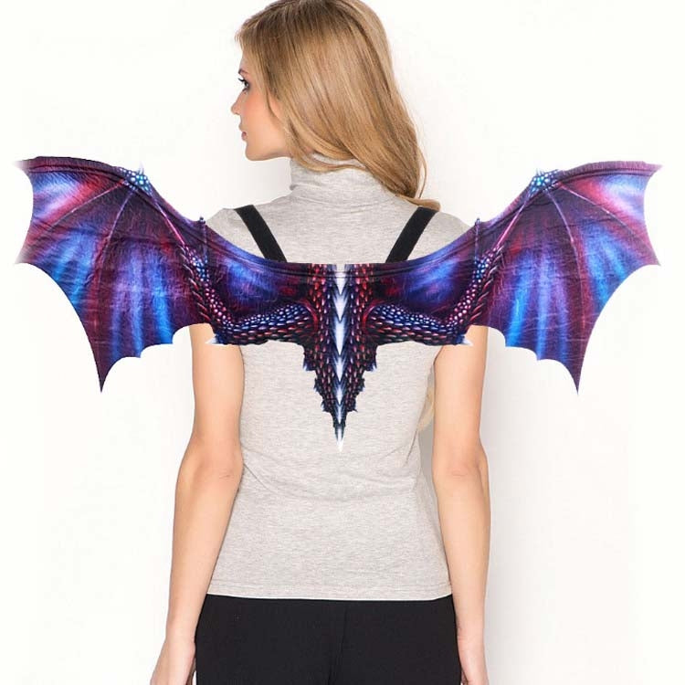 Halloween Carnival Adult Decoration Non-woven Dragon Wings Cosplay Wings Props