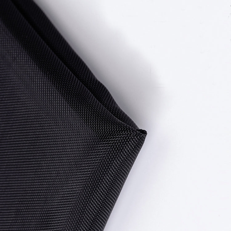 Black Transparent Mesh Cosmetic Bag Three-piece Large Capacity Travel Cosmetic Storage Bag