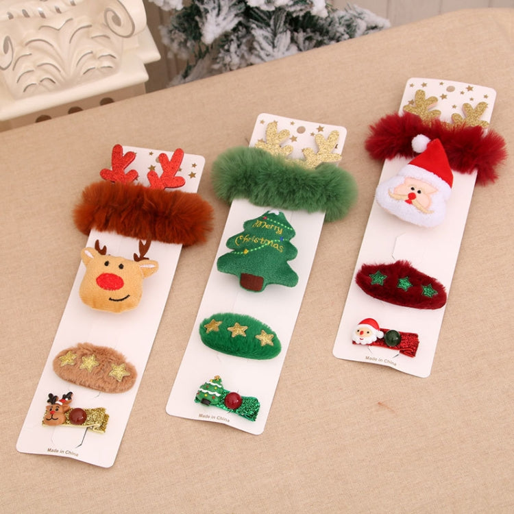 Christmas Gift Hairpin Brooch Bracelet Christmas Accessories