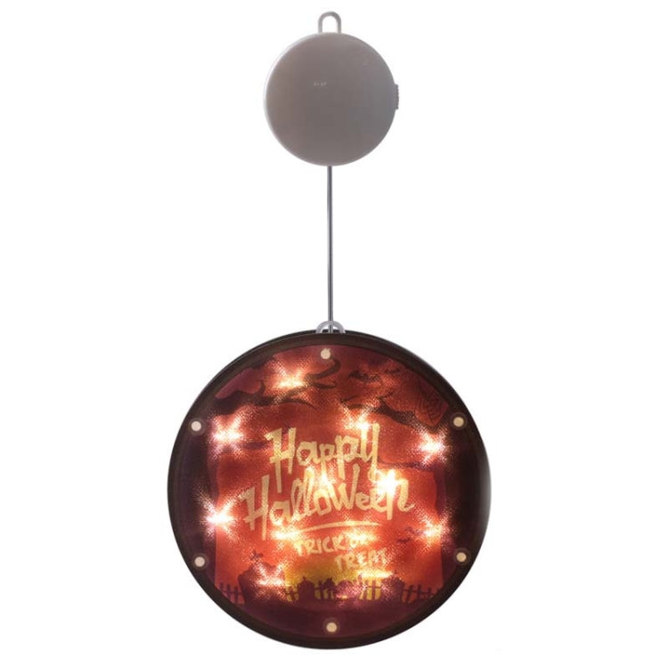 Halloween Star String Light Show Window Horror Decoration LED Battery Powered Hanging Lamp