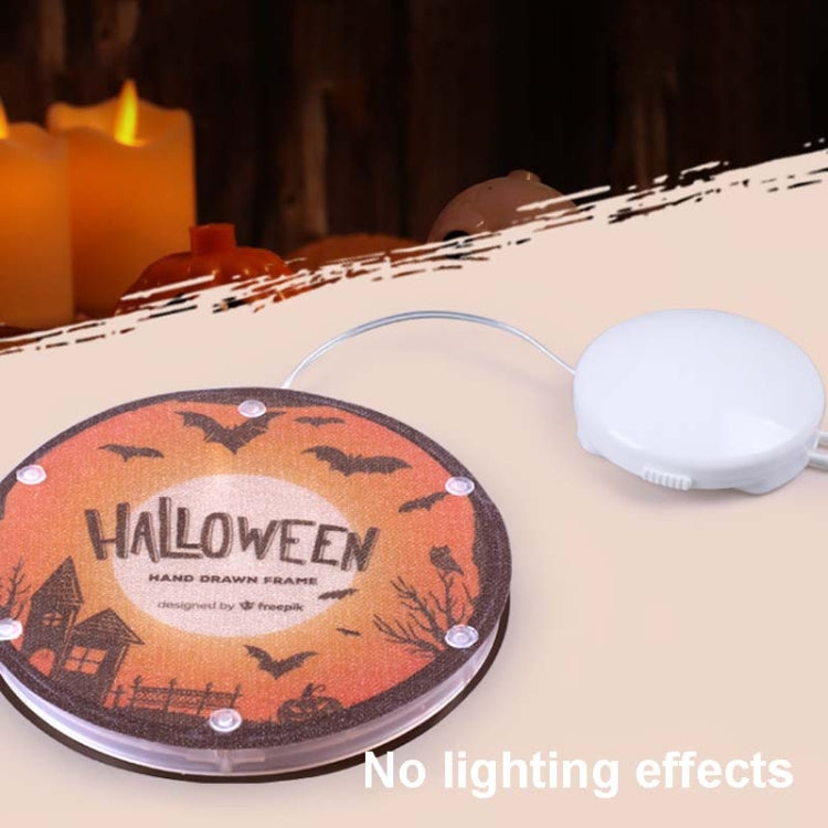 Halloween Star String Light Show Window Horror Decoration LED Battery Powered Hanging Lamp