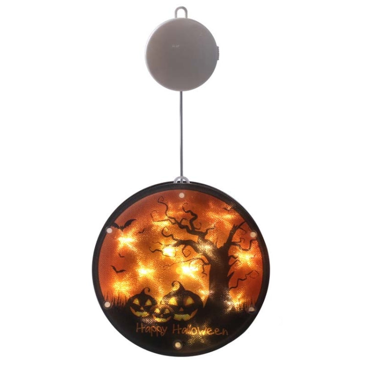 Halloween Star String Light Show Window Horror Decoration LED Battery Powered Hanging Lamp