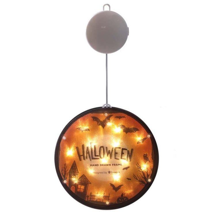 Halloween Star String Light Show Window Horror Decoration LED Battery Powered Hanging Lamp