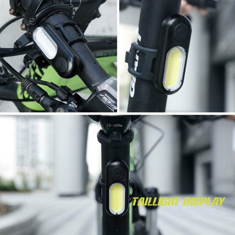 GOOFY DT-6005 Bike Light USB Rechargeable Tail Light Mountain Bike Night Warning LED Light
