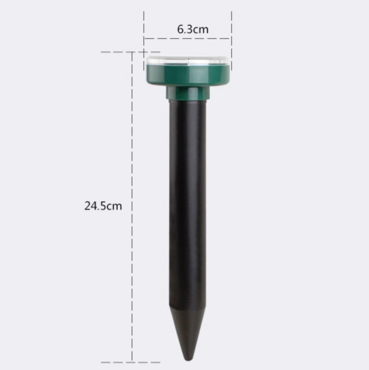 Solar Mouse Repeller Ultrasonic LED Manor Farm Rice Field Mouse Repeller Snake Repeller