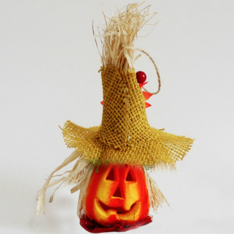 Halloween Pumpkin Lantern Hollow Glowing Foam Bar Decoration