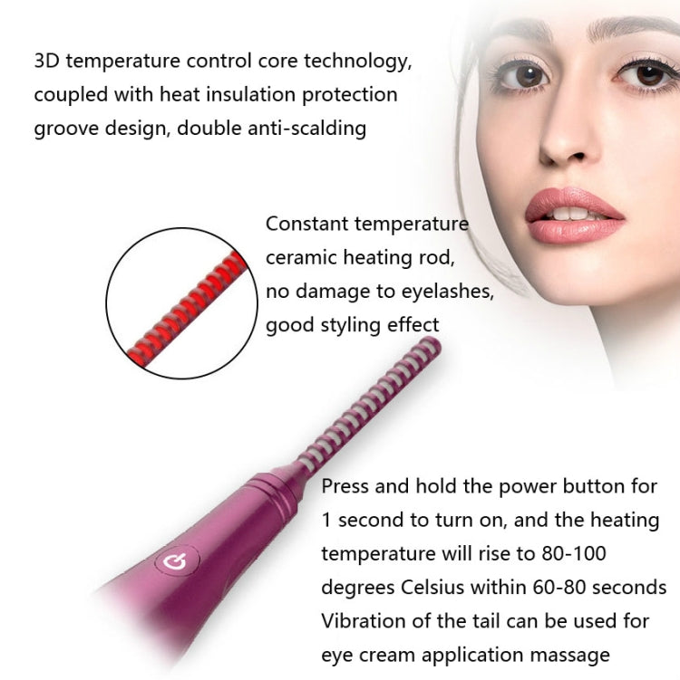 Digital Display Eyelash Curler Heating & Long-lasting Shaping Electric Eyelash Curler