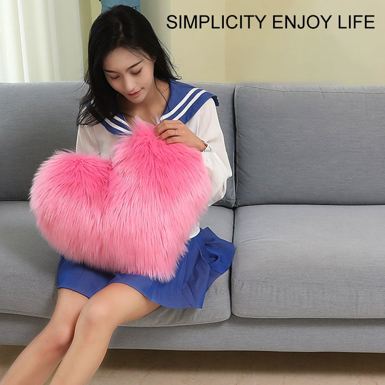 Home Cushion Pillow can be Washed without Core Heart-shaped Pillowcase