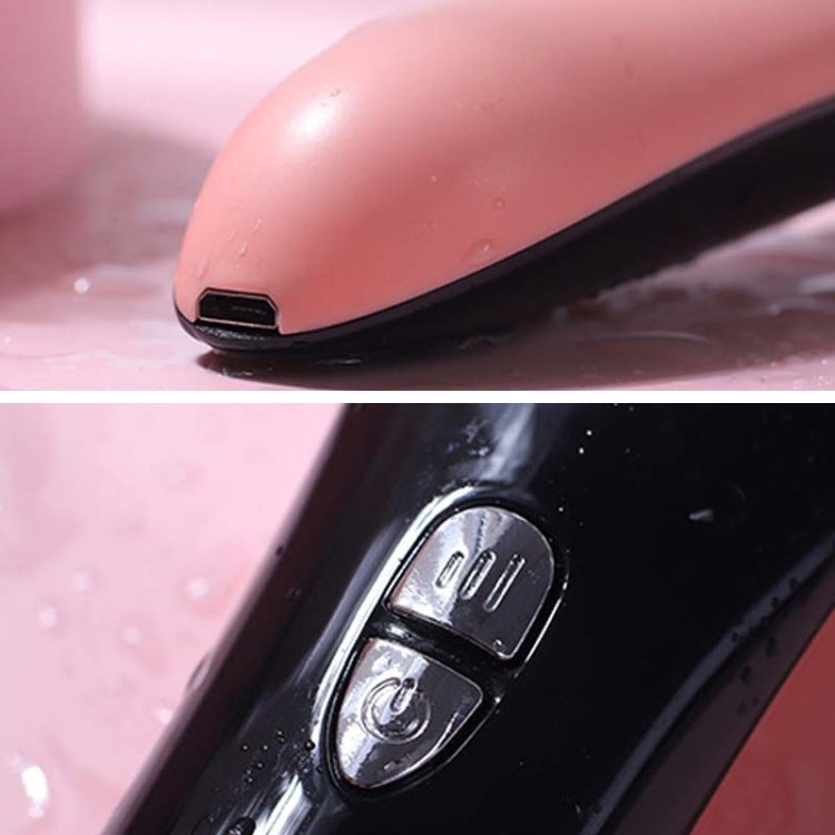 Facial Electronic Beauty Instrument Ultrasonic Ion Red And Blue Color Light Introduction Instrument