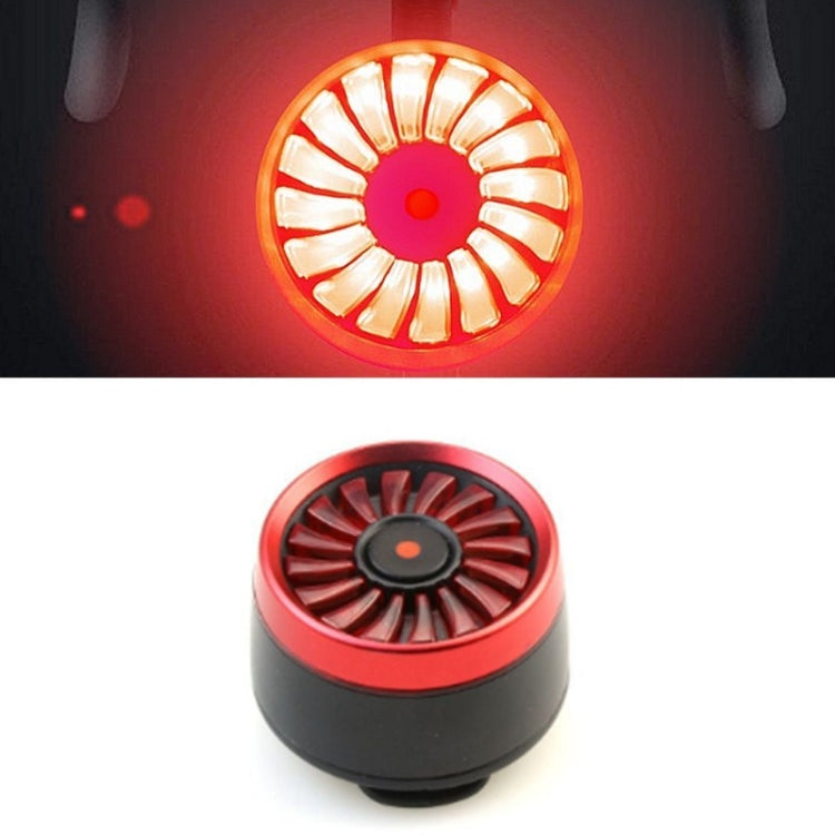 Bicycle Smart Sensor Brake Light USB Tail Light Warning Light