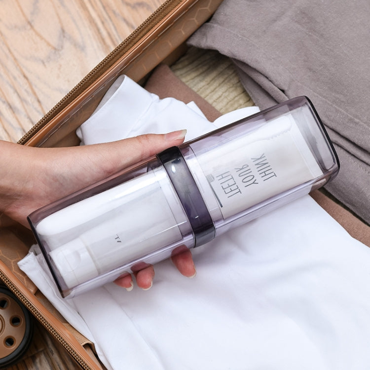 Travel Toothbrush Box Portable Couples Set Mouthwash Cup