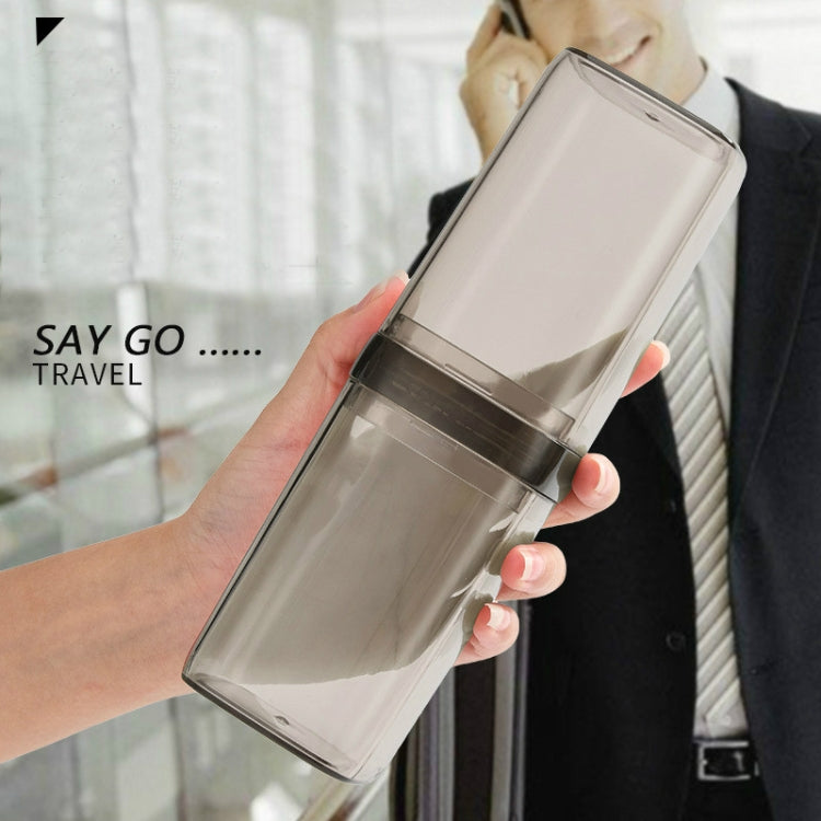 Travel Toothbrush Box Portable Couples Set Mouthwash Cup