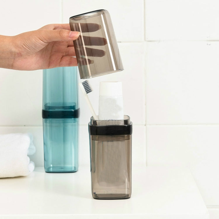 Travel Toothbrush Box Portable Couples Set Mouthwash Cup