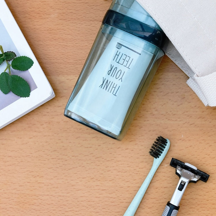 Travel Toothbrush Box Portable Couples Set Mouthwash Cup