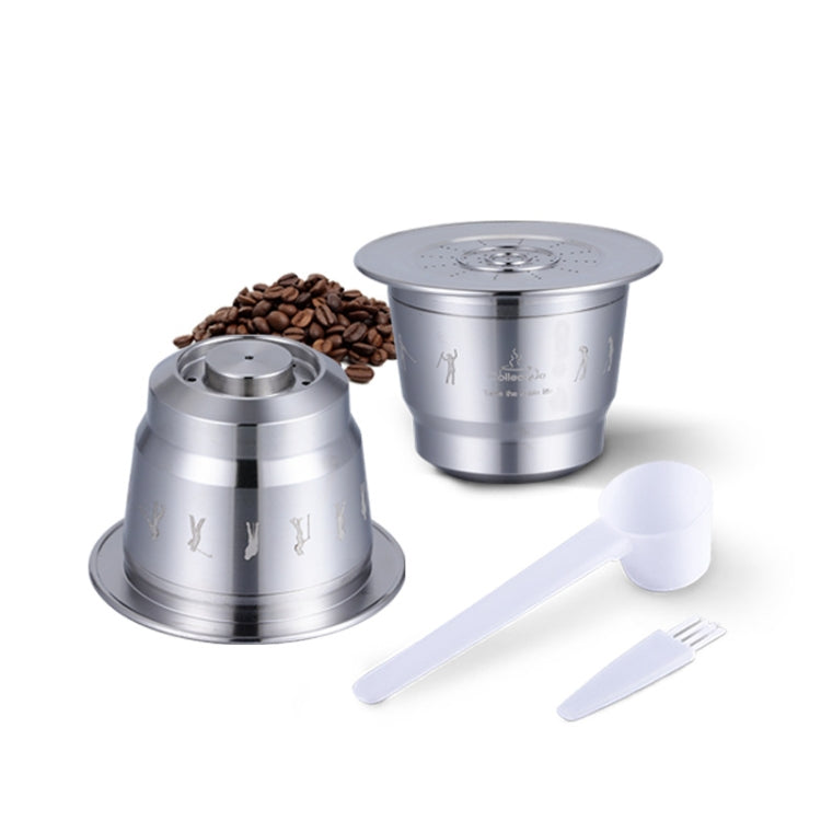 Reusable Stainless Steel Coffee Capsules with Multiple Filling Coffee Filters