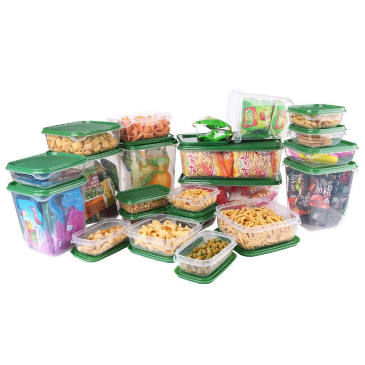 16 in 1 Household Fresh-keeping Box Set Refrigerator Freezing&Refrigerating Multifunctional Storage Box Set