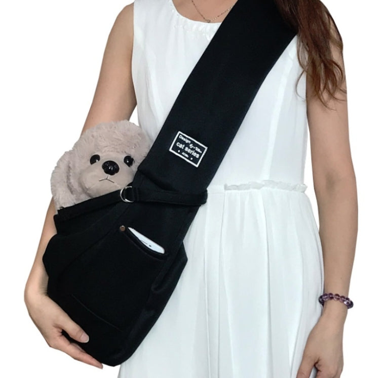 Pet Outing Carrier Bag Cotton Messenger Shoulder Bag